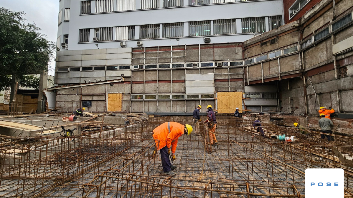 Remodelación del Hospital Argerich en La Boca por POSE S.A.