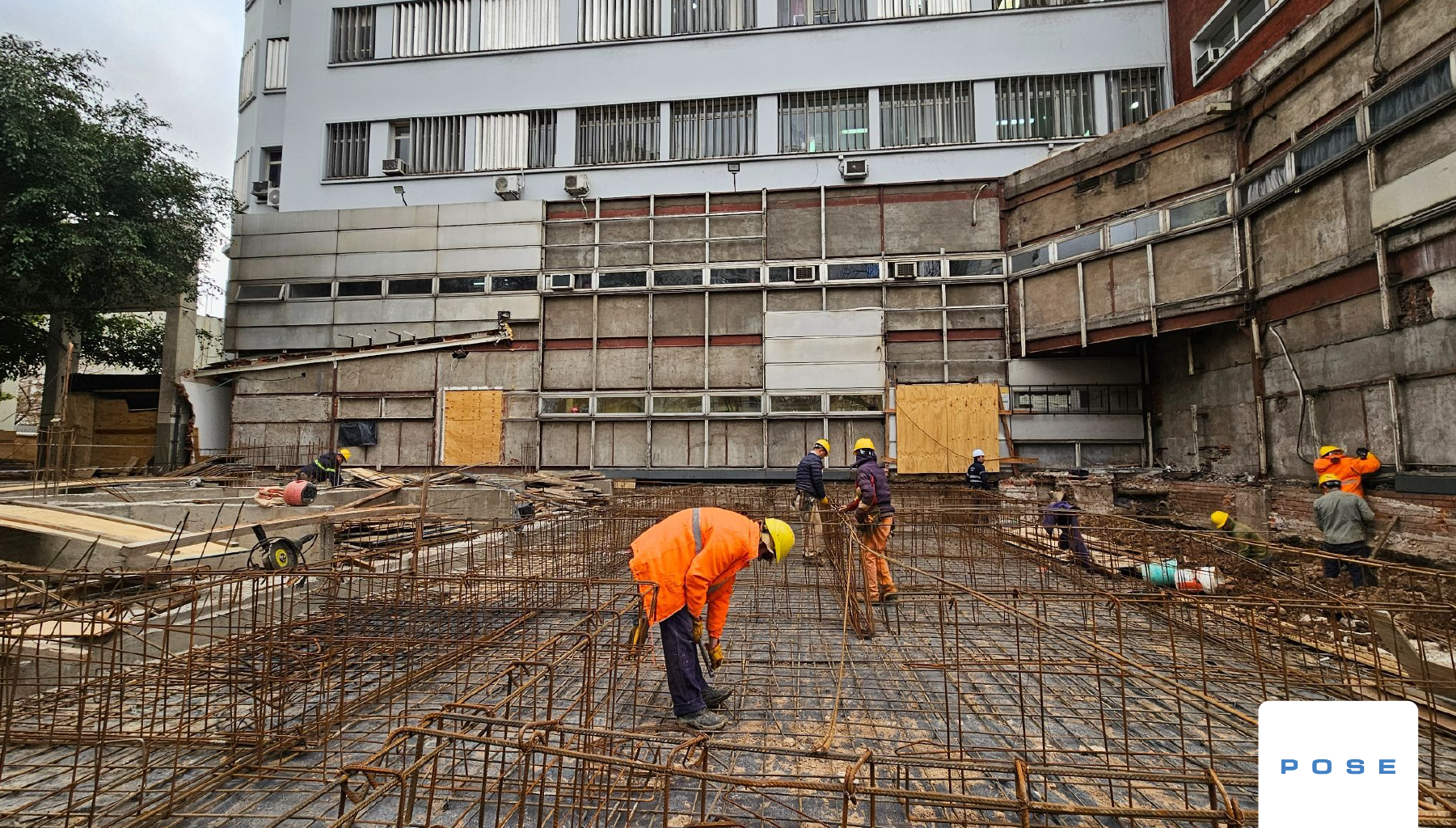 Remodelación del Hospital Argerich en La Boca por POSE S.A.